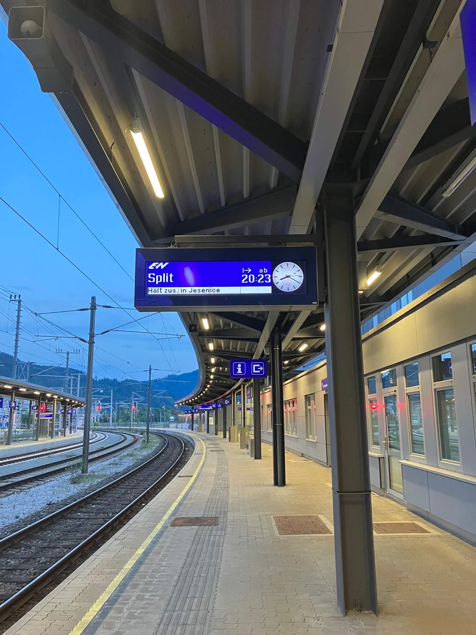 Split Radiator Train Station Best Interrail Route for Active Families